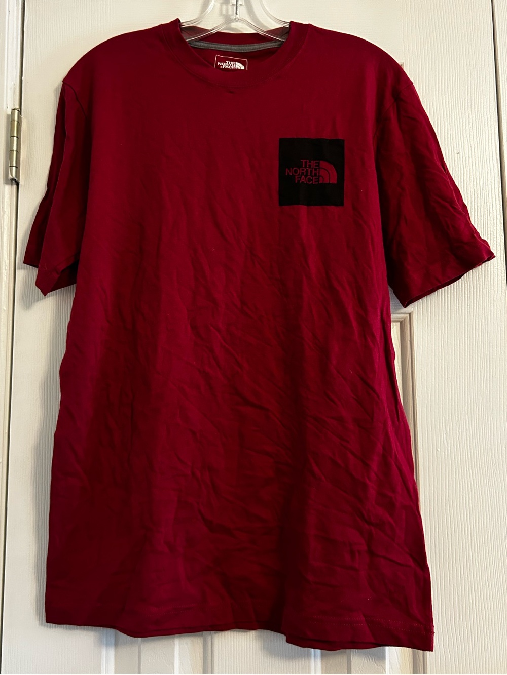 Red North Face Tee